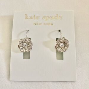 Kate Spade Pave Flower Earrings